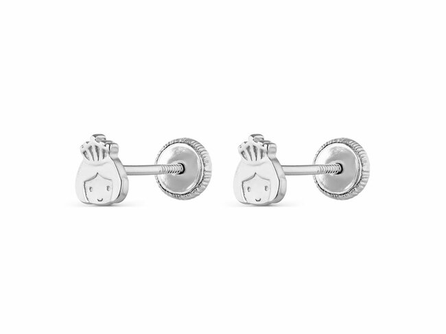 Loumya Silver | Boucles d'Oreilles | Enfants | Argent | Princesses | 9104359