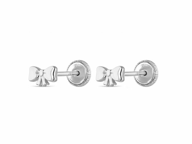 Loumya Silver | Boucles d'Oreilles | Enfants | Argent | Noeuds | 9104351