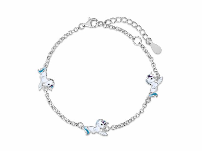 Loumya Kids | Bracelet | Enfant | Argent | Licornes | 9113175