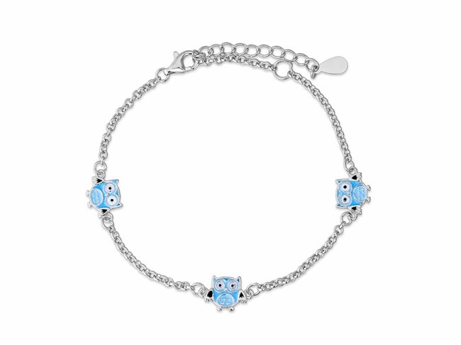 Loumya Steel | Bracelet | Enfant | Argent | Hibou | 9113178