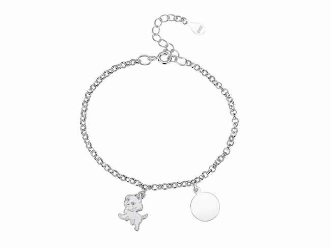 Loumya Steel | Bracelet | Enfant | Argent | Chien | 9113511