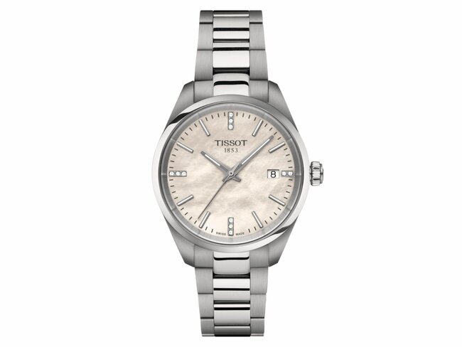 Tissot | Femme | Quartz | PR100 | Nacré | 11 Diamants | 34mm |T150.210.11.116.00