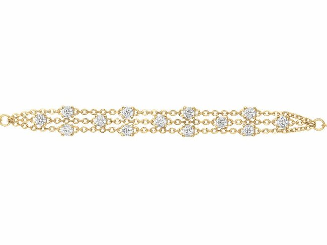 Loumya Silver | Bracelet | Plaqué Or | Oxyde de Zirconium | 76300225