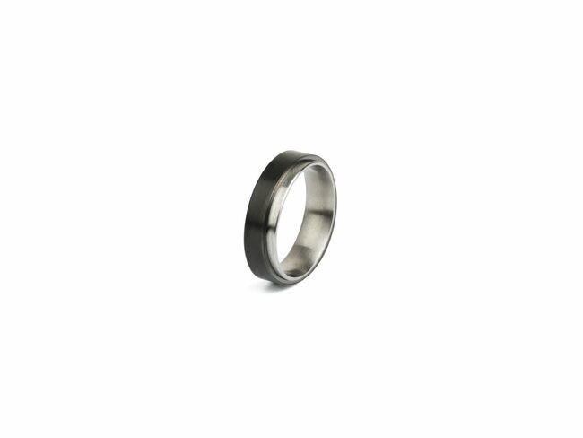 GEMINI | Bague | Titane | Carbone | TEN01