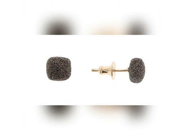 Pesavento | Boucles D'Oreilles | Argent Rosé | Polvere Brown | WPLVO609