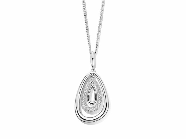 Naiomy Silver | Collier | Argent | Oxyde de Zirconium | N4O64