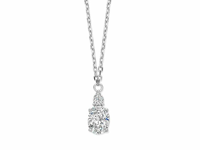 Naiomy Silver | Collier | Argent | Oxyde de Zirconium | N4R52