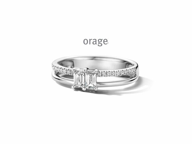 Orage | Bague | Argent | Oxyde de Zirconium | BA003