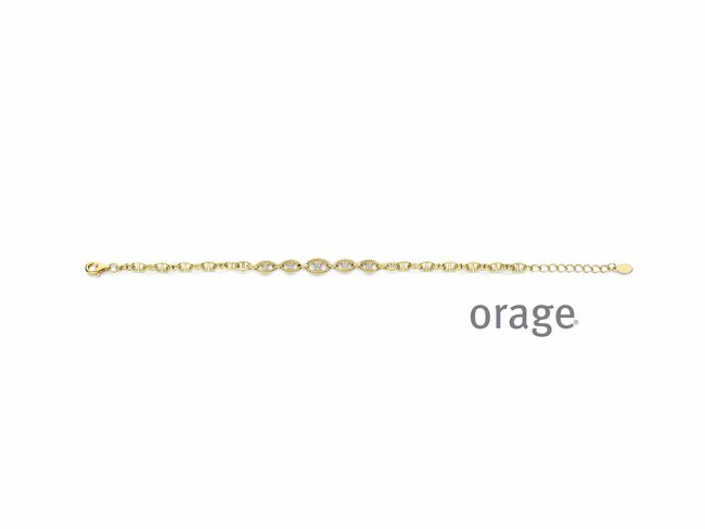 Orage | Bracelet | Plaqué Or | Oxyde de Zirconium | BA017