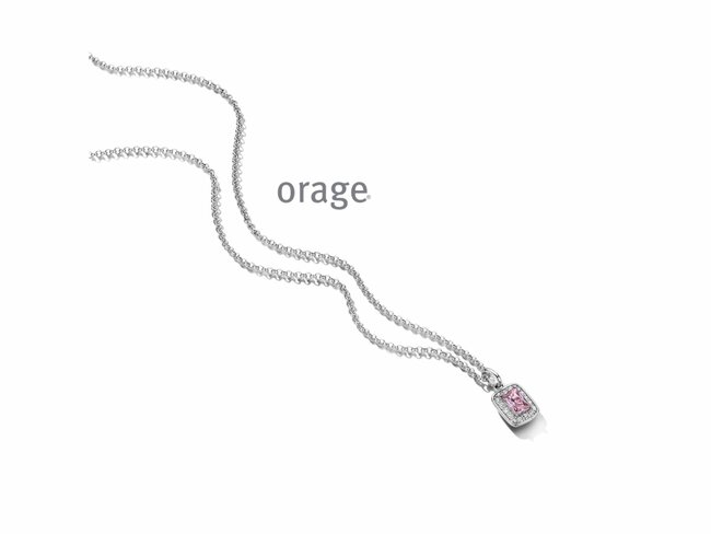 Orage | Collier | Argent | Oxyde de Zirconium | BA050