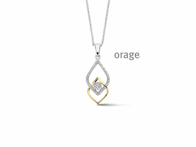 Orage | Collier | Argent | Oxyde de Zirconium | BA113