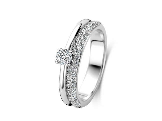 Naiomy Silver | Bague | Argent | Oxyde de Zirconium | N4P56