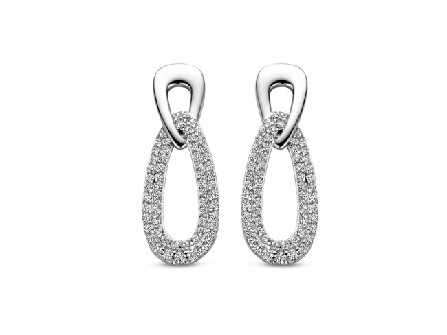 Naiomy Silver | Boucles d'Oreilles | Argent | Oxyde de Zirconium | N4O59