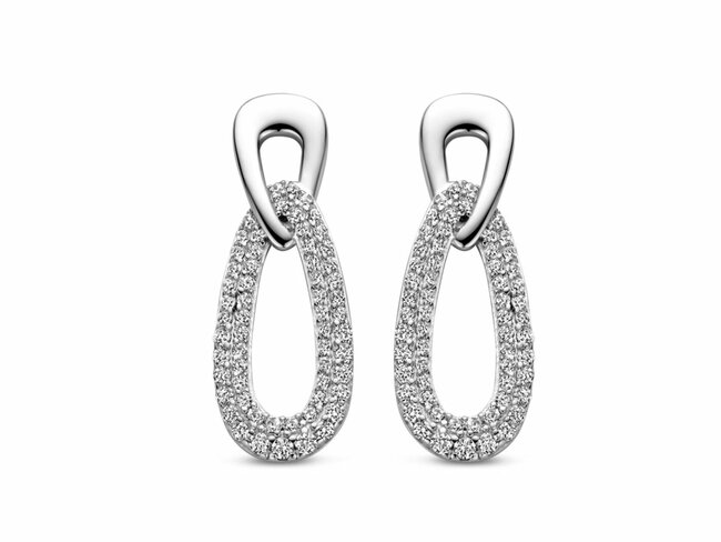 Naiomy Silver | Boucles d'Oreilles | Argent | Oxyde de Zirconium | N4O59