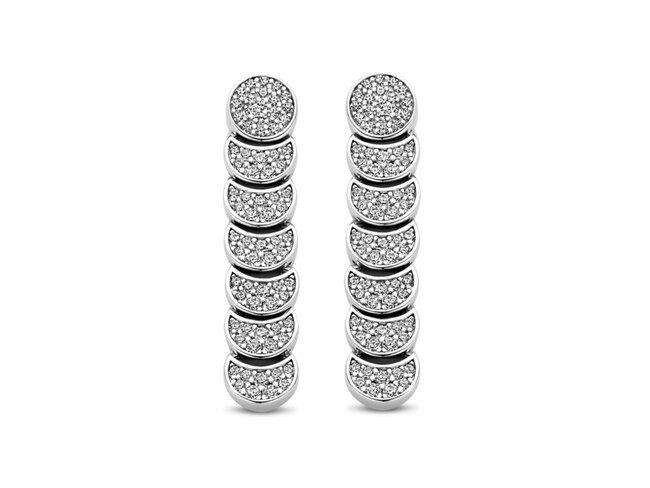 Naiomy Silver | Boucles d'Oreilles | Argent | Oxyde de Zirconium | N4O53