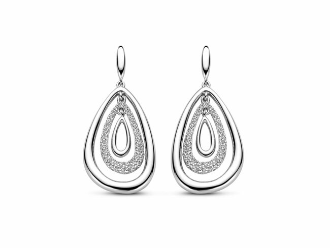 Naiomy Silver | Boucles d'Oreilles | Argent | Oxyde de Zirconium | N4O65