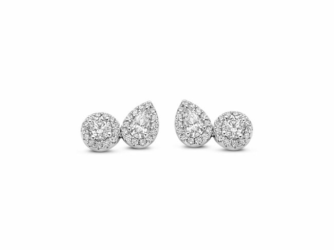 Naiomy Silver | Boucles d'Oreilles | Argent | Oxyde de Zirconium | N4R58