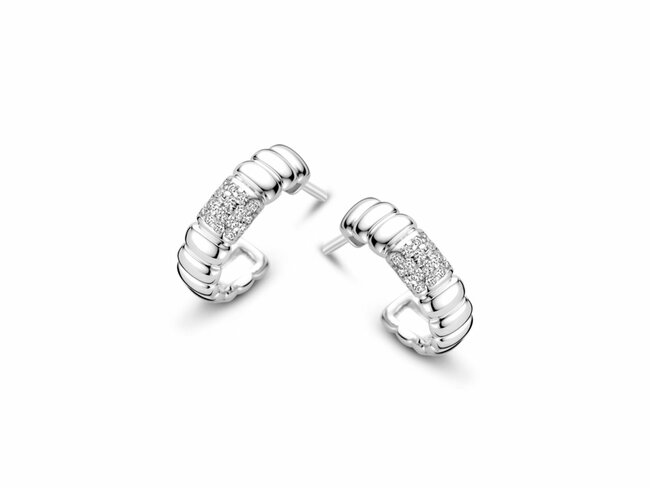 Naiomy Silver | Boucles d'Oreilles | Argent | Oxyde de Zirconium | N4T56