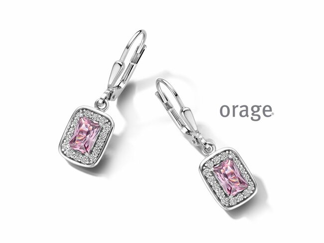 Orage | Boucles d'Oreilles | Argent | Oxyde de Zirconium |BA051