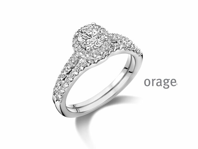 Orage | Bagues | Argent | Oxyde de Zirconium | 2Pc | BA072