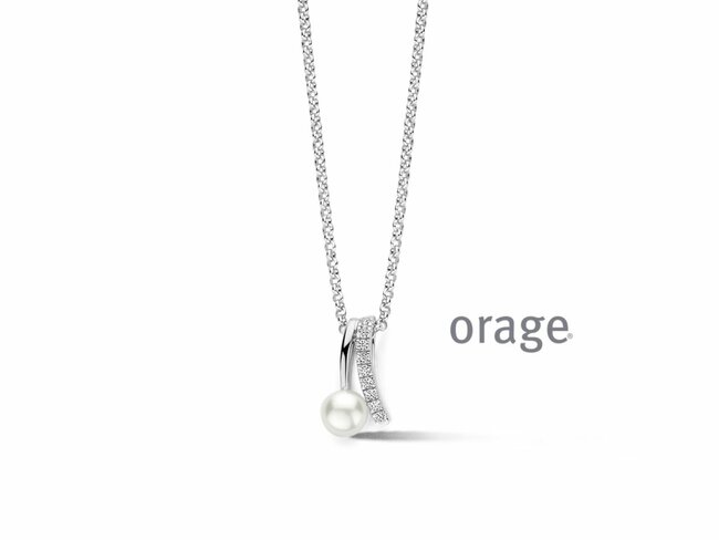 Orage | Collier | Argent | Perle de Culture Eau Douce | BA054