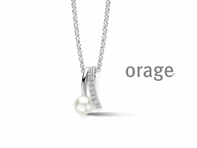 Orage | Collier | Argent | Perle de Culture Eau Douce | BA054