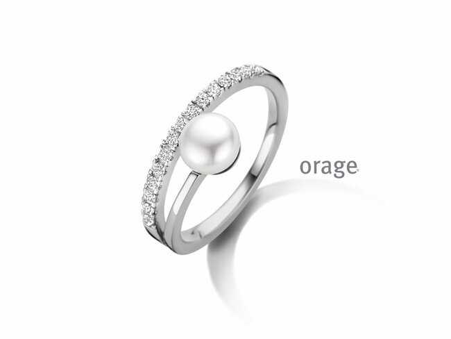 Orage | Bague | Argent | Perle d'Eau Douce | BA055