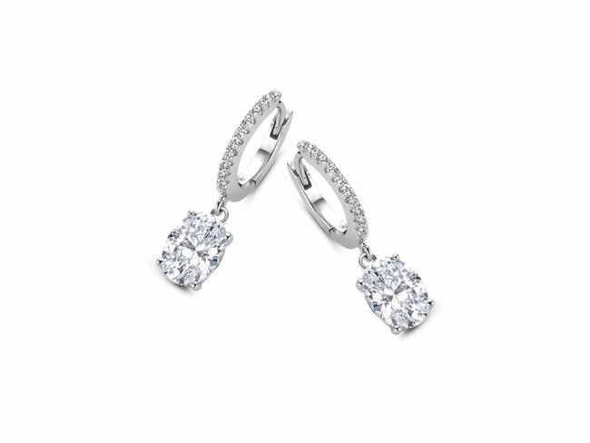 Naiomy Silver | Boucles d'Oreilles | Argent | Oxyde de Zirconium | N4R55