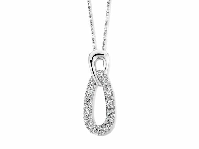 Naiomy Silver | Collier | Argent | Oxyde de Zirconium | N4O58