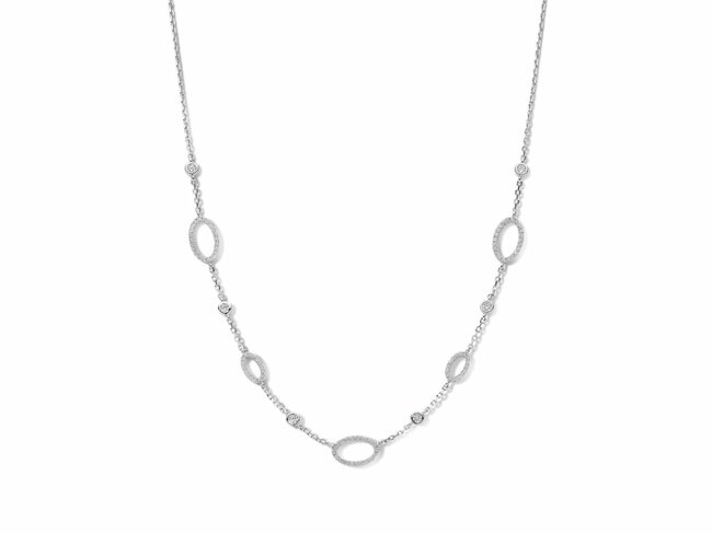 Naiomy Silver | Collier | Argent | Oxyde de Zirconium | N4S60