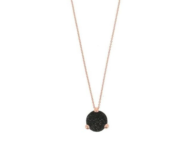 Pesavento | Collier | Argent Rosé | Polvere Di Sogni Black | WPLVE2896