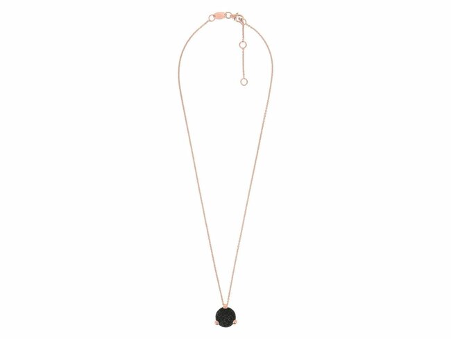 Pesavento | Collier | Argent Rosé | Polvere Di Sogni Black | WPLVE2896