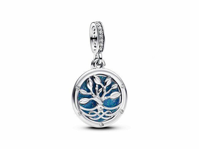 Pandora | Charm | pendant Double | Arbre de l'Infini Phosphorescent | 793599C01