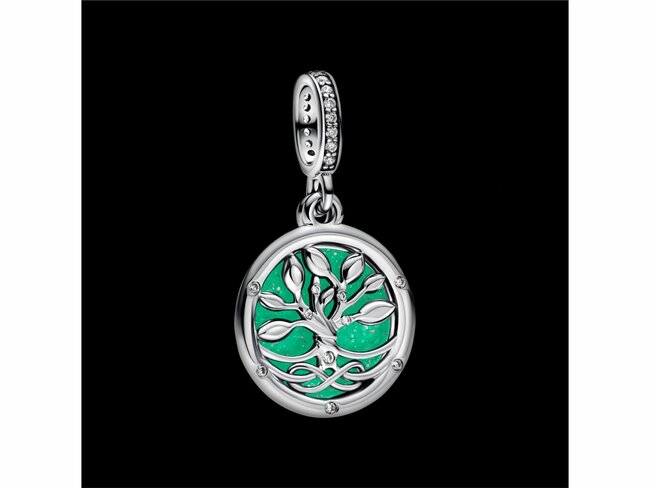 Pandora | Charm | pendant Double | Arbre de l'Infini Phosphorescent | 793599C01