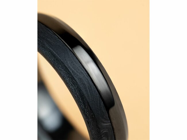GEMINI | Bague | Astrum | Black | Titanium | AST02 GEMINI | Bague | Astrum | Black | Titanium | AST02