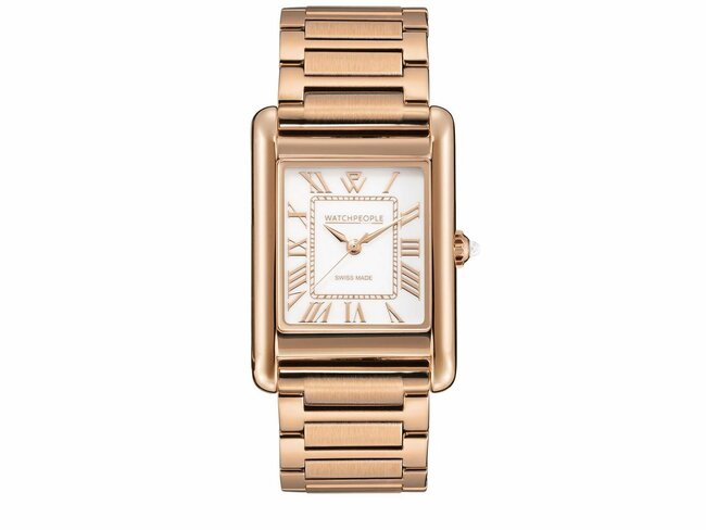 Watch People | Femme | Quartz | WP6 | Acier Inoxydable | Rosé | White Rosé | 700708