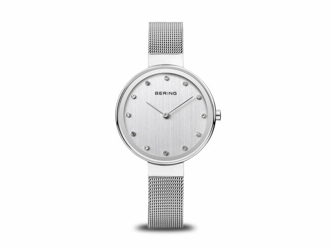 Bering | Quartz | Femme | Classic | Argenté Brillant | ø34mm | 12034-000