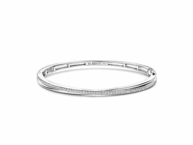 Ti Sento | Bracelet | Esclave | Argent | Oxyde de Zirconium | 23045ZI