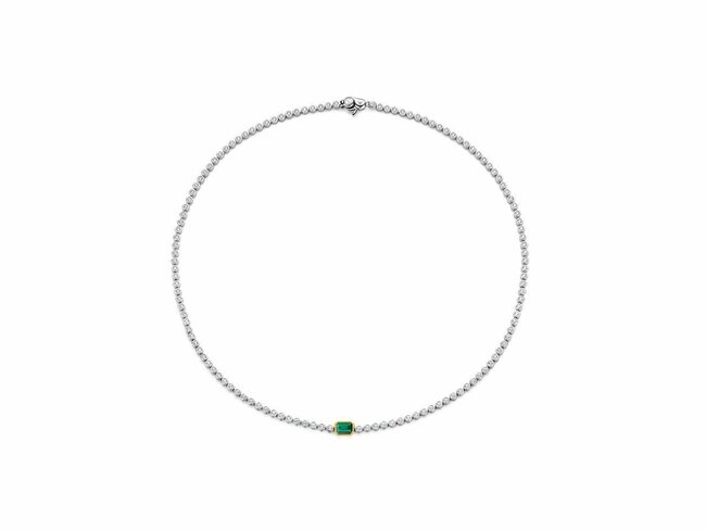 Ti Sento | Collier | Argent | Oxyde de Zirconium | Vert | 34053EM