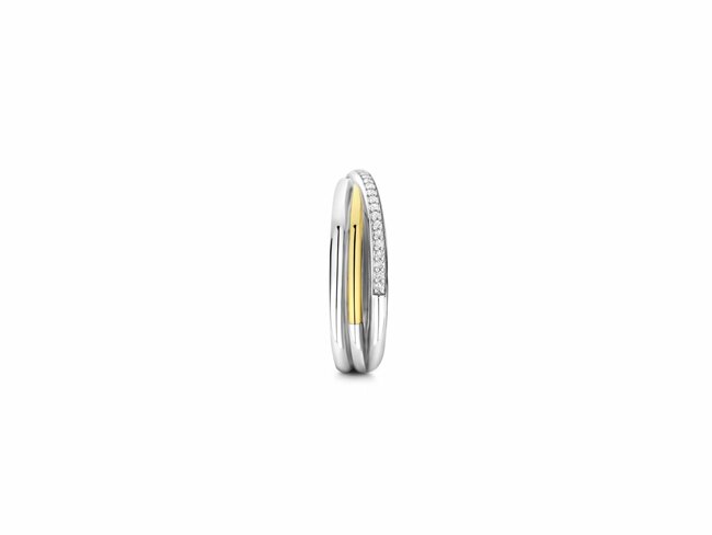 Ti Sento | Bague | Argent Bicolore | Oxyde de Zirconium | 12346ZY