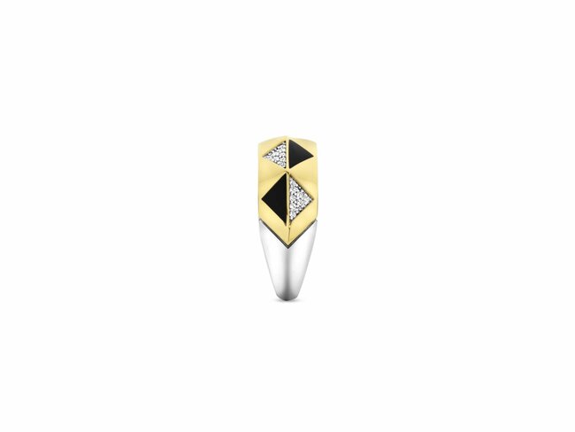 Ti Sento | Bague | Argent Bicolore | Oxyde de Zirconium | 12350BL