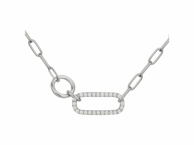 Loumya Silver | Collier | Argent | Oxyde de Zirconium | 70700980