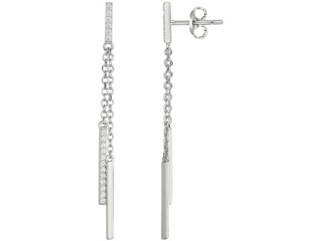 Loumya Silver | Boucles d'Oreilles | Argent | Oxyde de Zirconium | 70400698