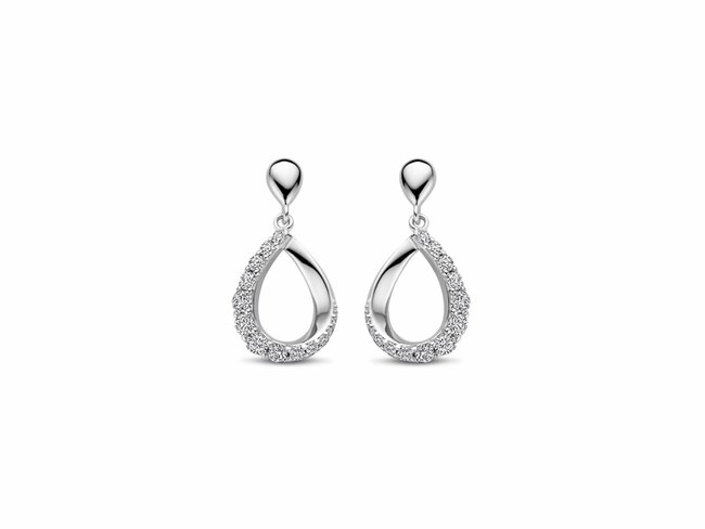 Naiomy Silver | Boucles d'Oreilles | Argent | Oxyde de Zirconium | N4P77