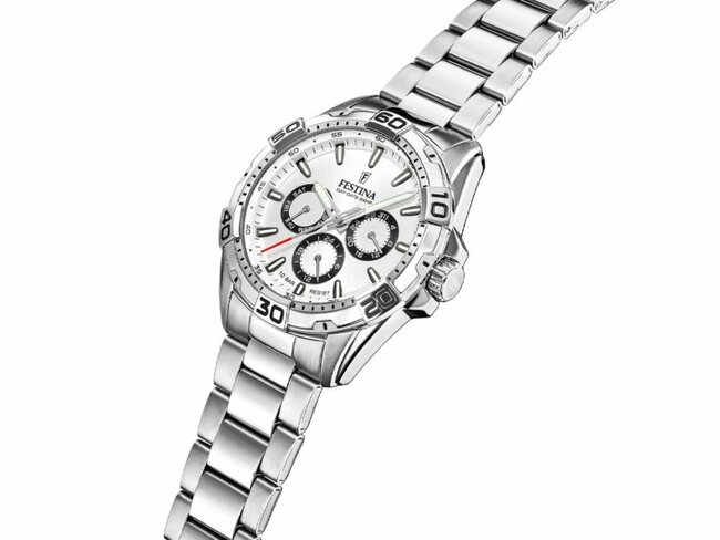 Festina | Homme | Quartz | Multifonction | Blanc | F20623/1