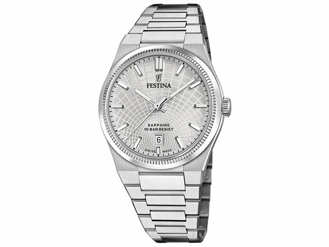 Festina | Homme | Quartz | Swiss | Acier Inoxydable | ø40mm | Gris | F20051/2