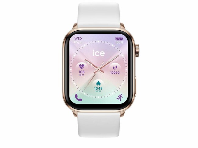 Ice-Watch | Ice Smart | 3.0 | Rosé | Silicone Blanc | 1.78 Amoled GPS | 38x44mm |024302