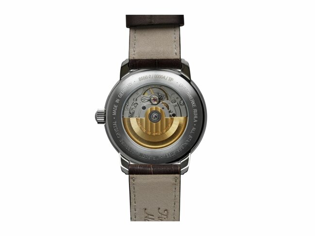 Orage Kids | Homme | Automatique | Cuir Brun | Argenté Doré | ø40mm | 8556-5