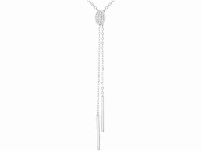 Loumya Silver | Collier | Argent | Oxyde de Zirconium | 70700981