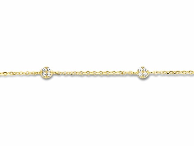 Loumya | Bracelet | Or Jaune | Oxyde de Zirconium | AR1521GZ